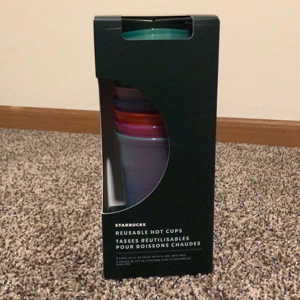 Starbucks hot cups